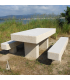 MESA CON BANCOS JARDÍN