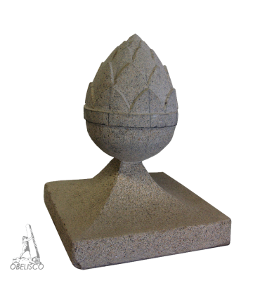 REMATE EN PIÑA DE COLUMNA